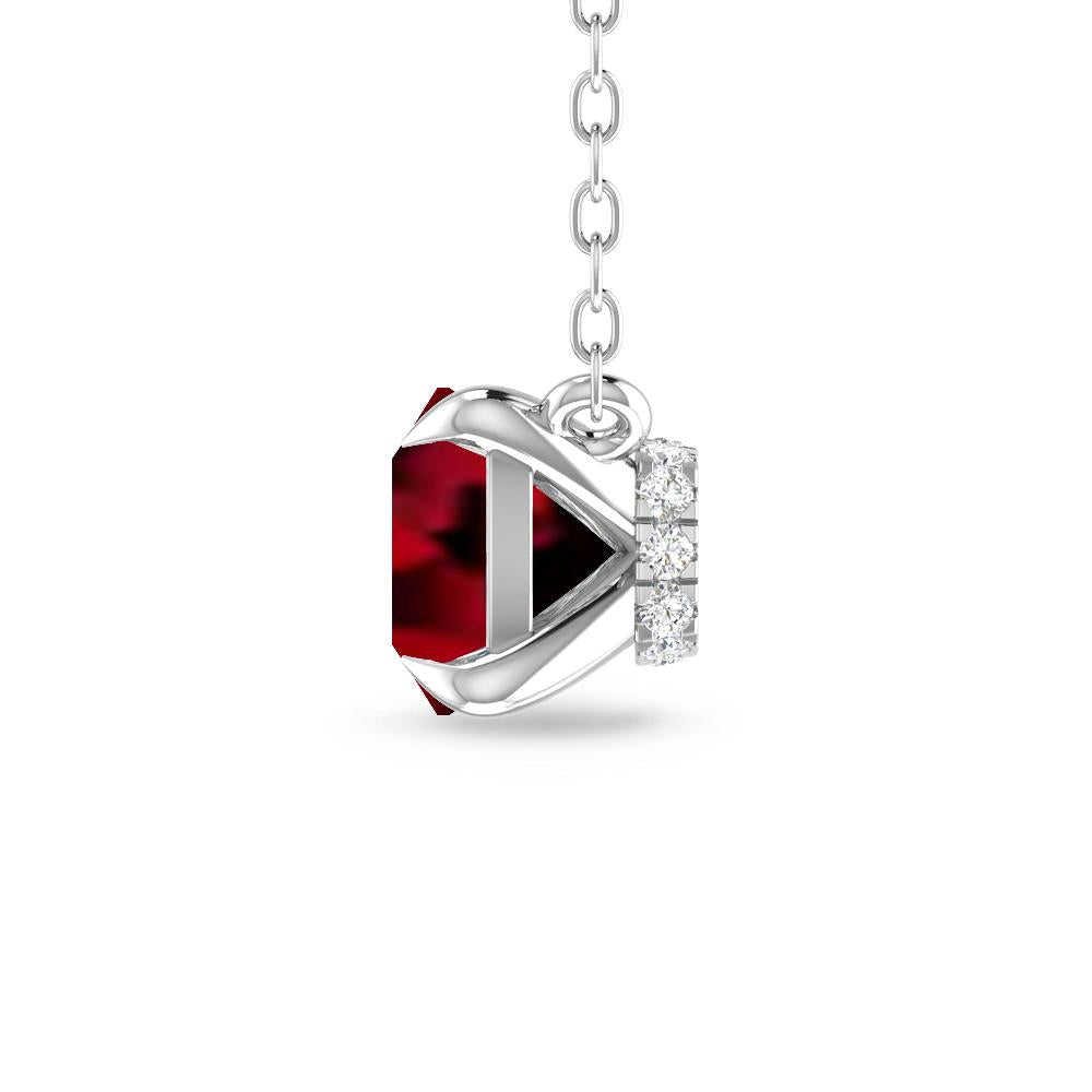 White Gold - Garnet