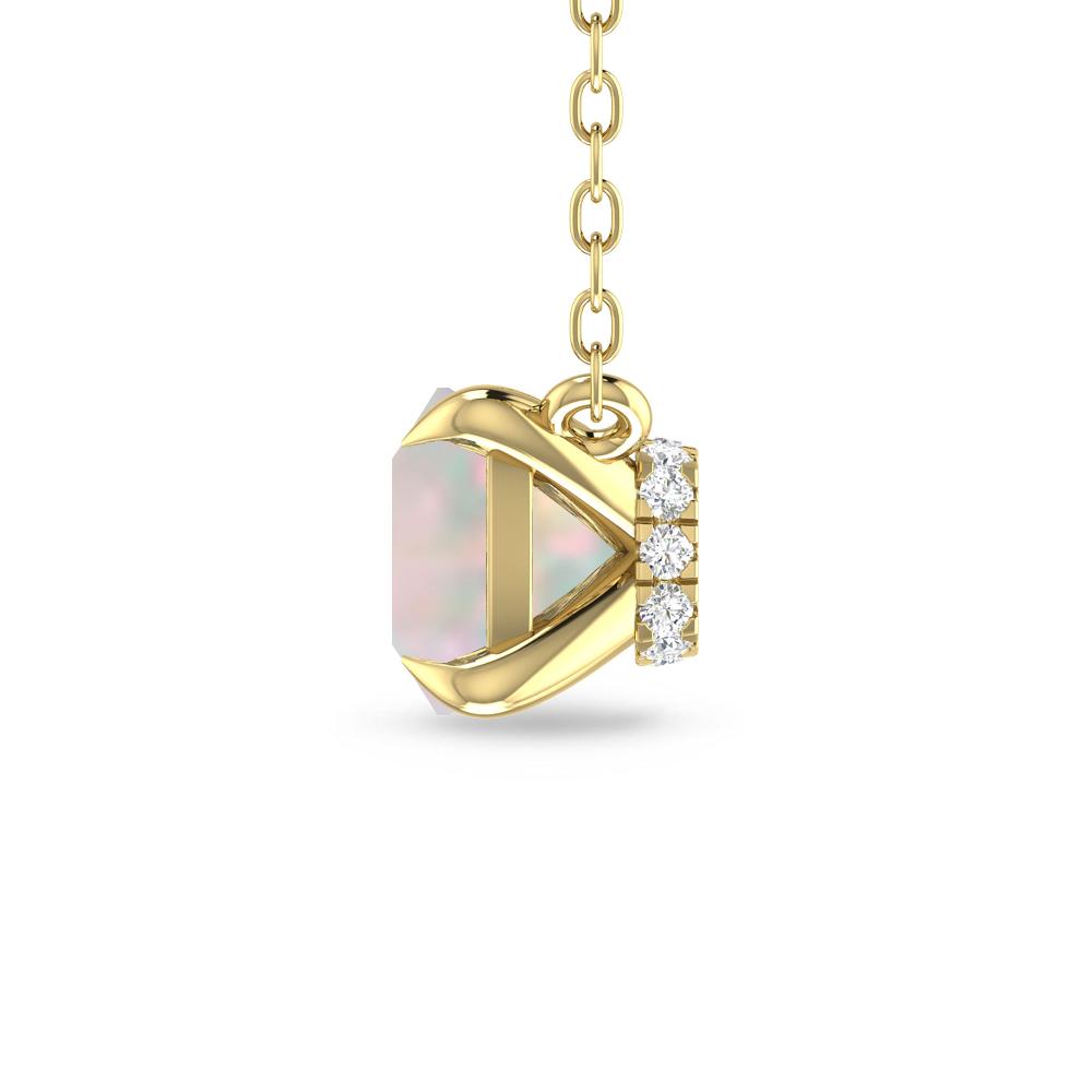 Yellow Gold - Opal