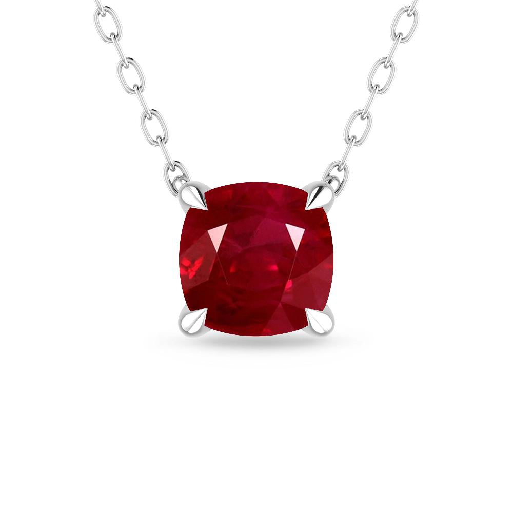 White Gold - Ruby