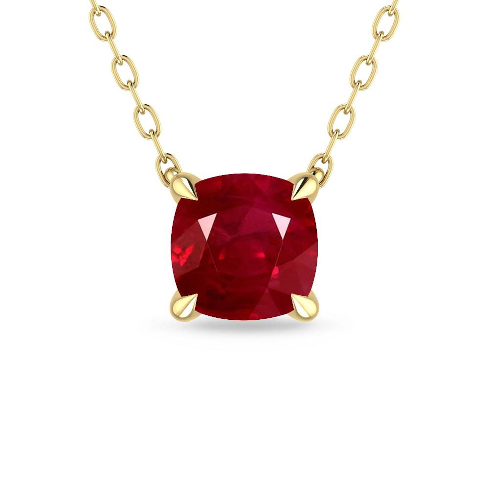 Yellow Gold - Ruby