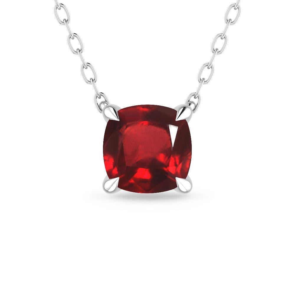 White Gold - Ruby