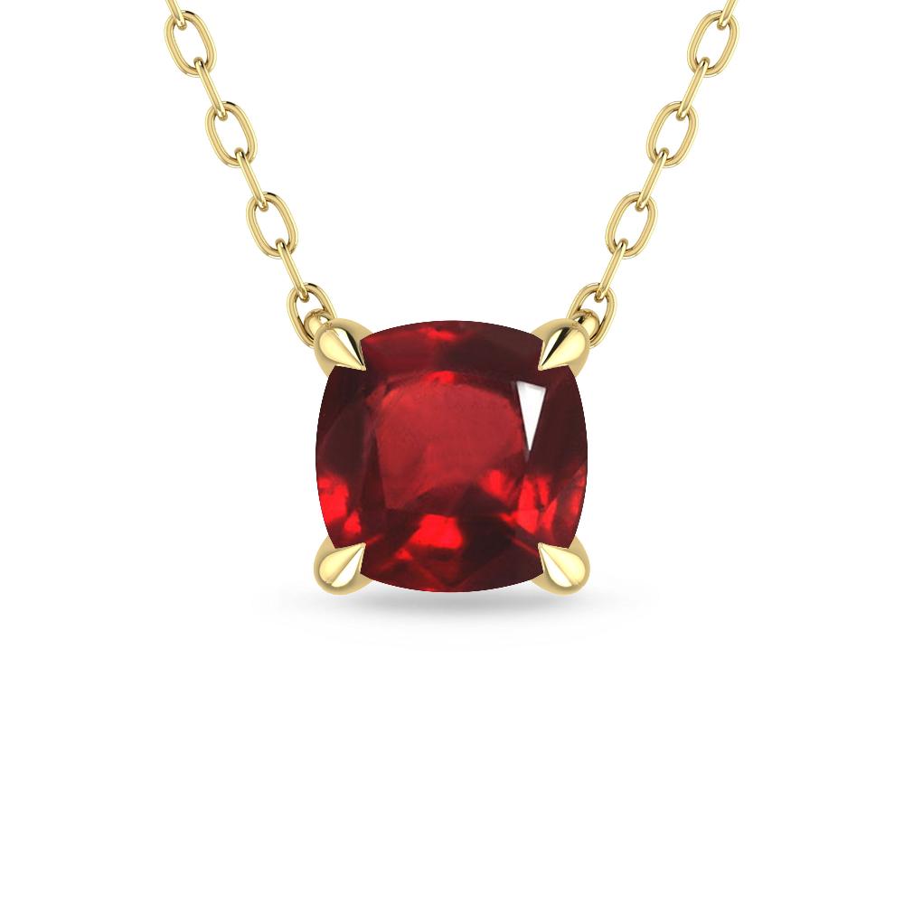 Yellow Gold - Ruby