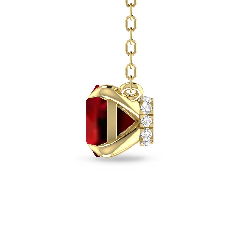 Yellow Gold - Ruby