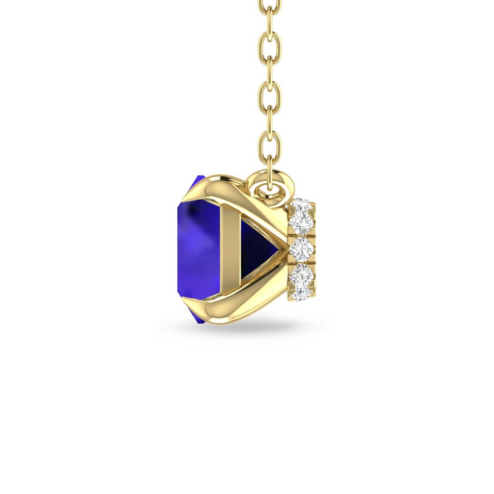 Yellow Gold - Tanzanite