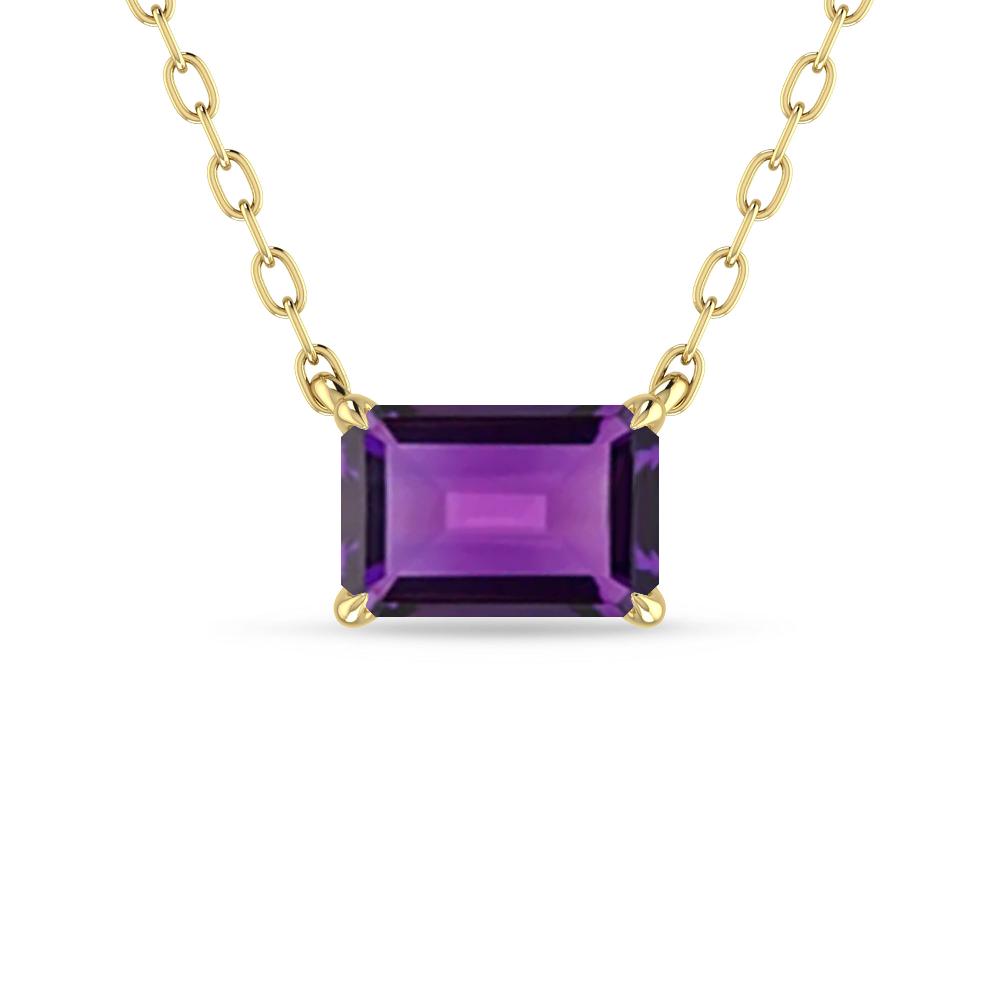 Yellow Gold - Amethyst