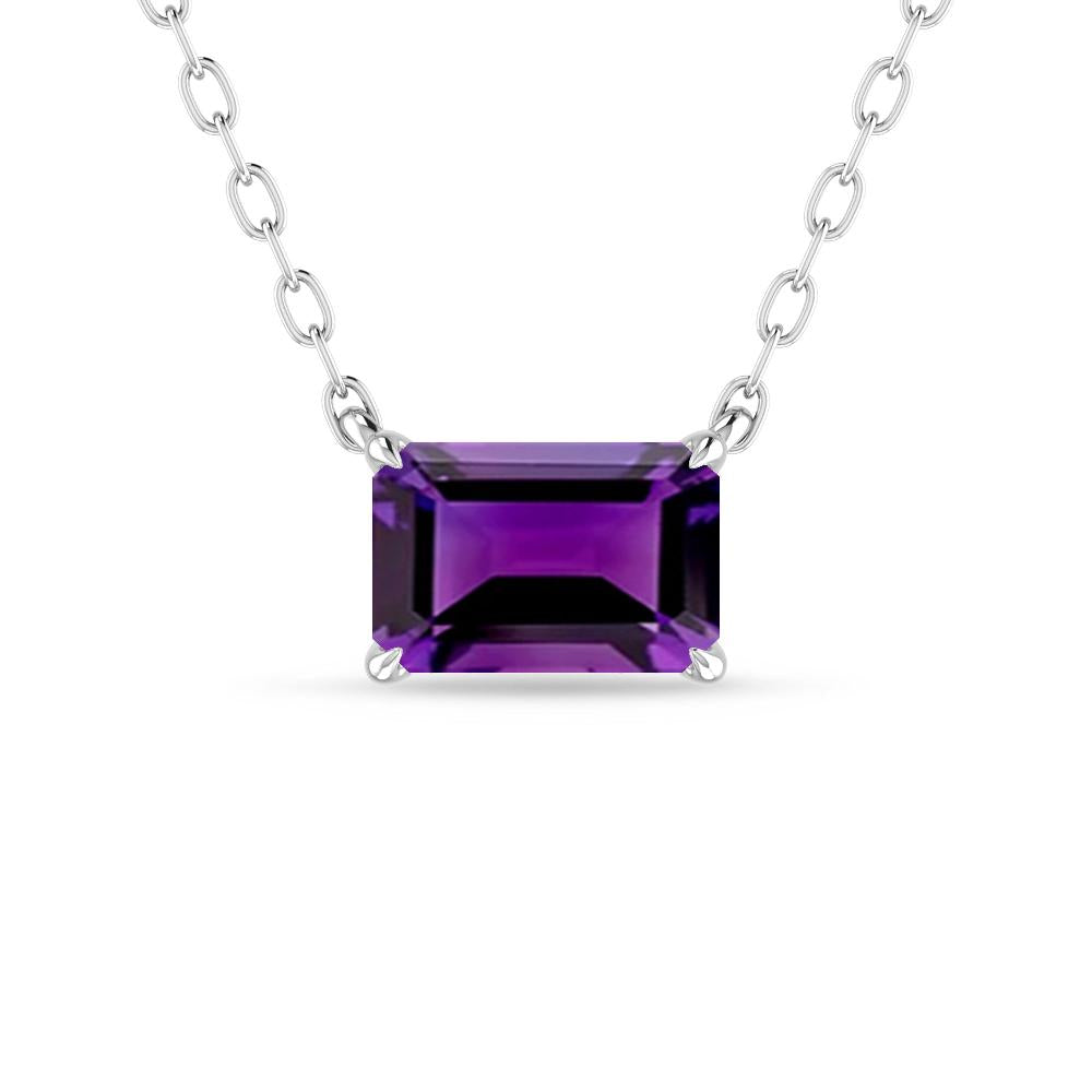 White Gold - Amethyst