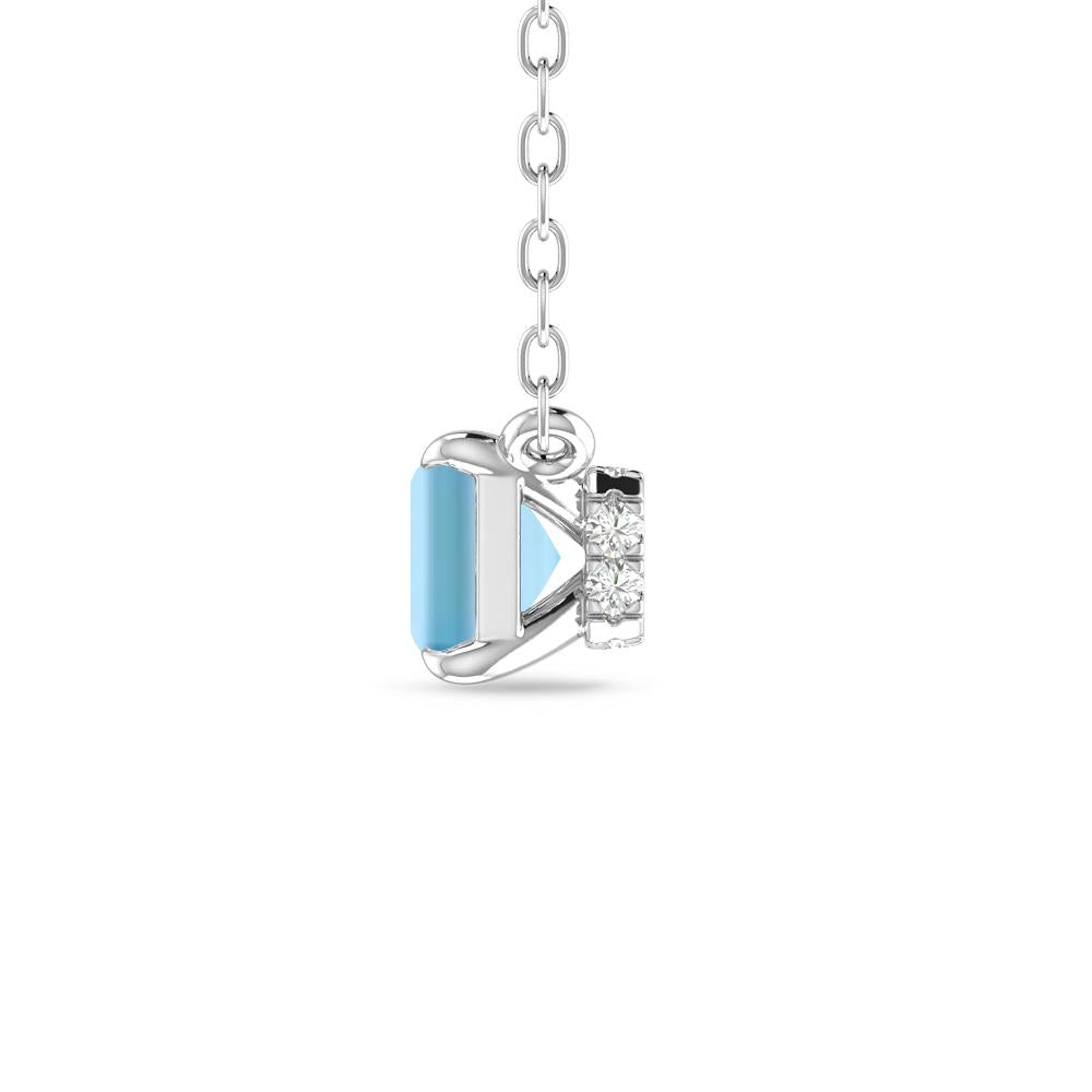 White Gold - Aquamarine