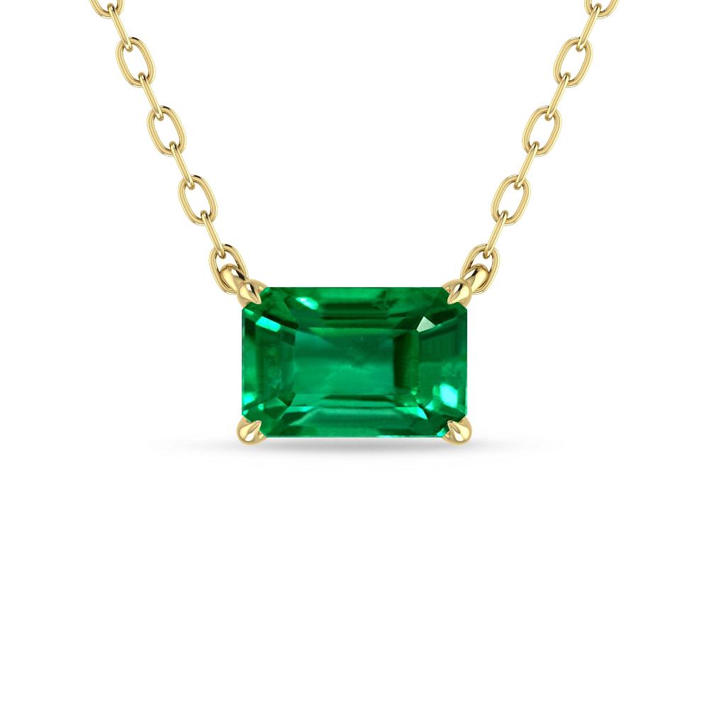 Yellow Gold - Emerald