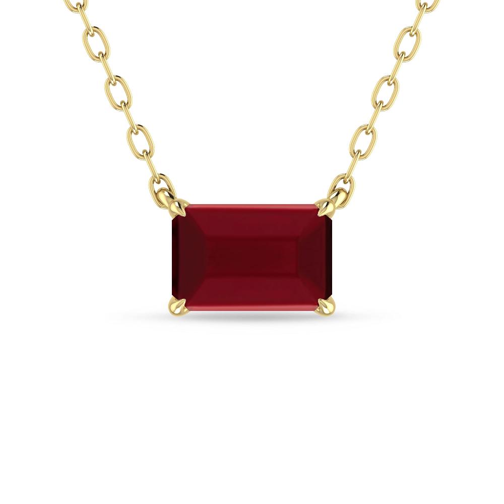 Yellow Gold - Garnet