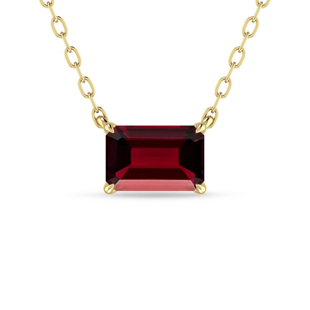 Yellow Gold - Garnet