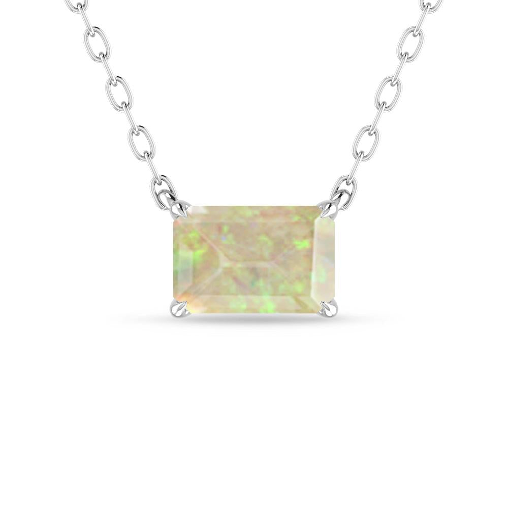 White Gold - Opal