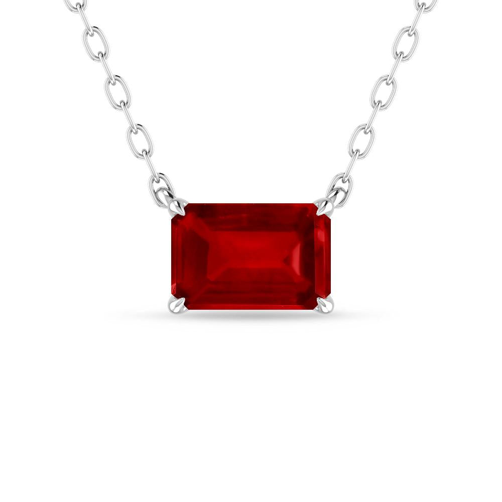 White Gold - Ruby