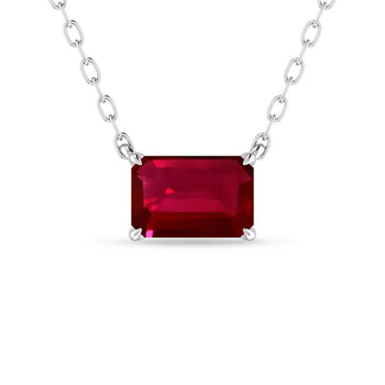 White Gold - Ruby