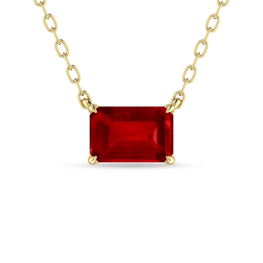 Yellow Gold - Ruby