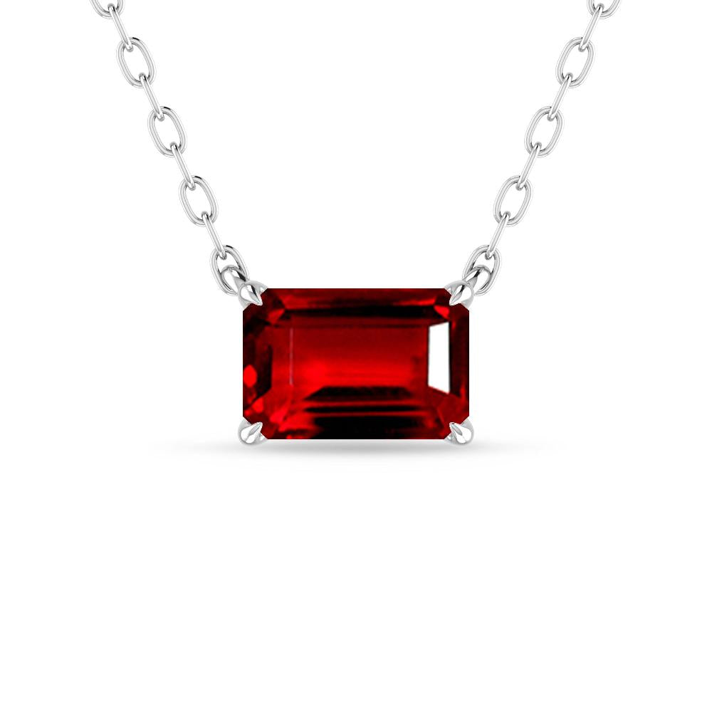 White Gold - Ruby