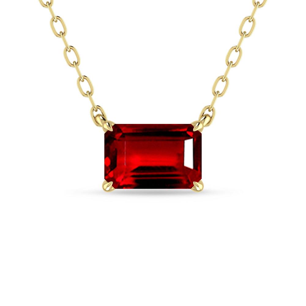 Yellow Gold - Ruby