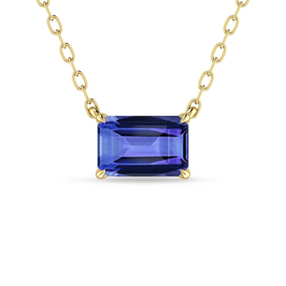 Yellow Gold - Tanzanite