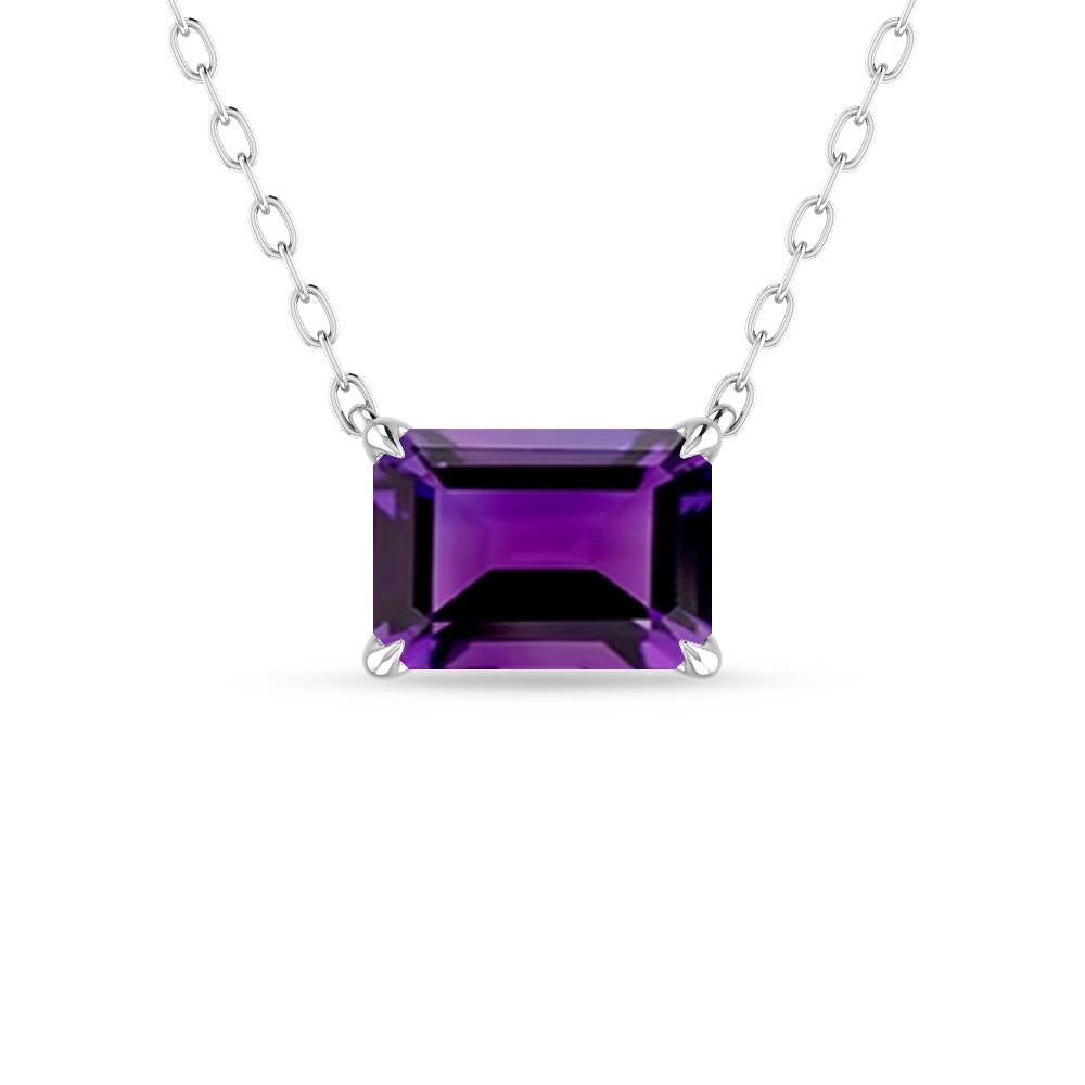 White Gold - Amethyst