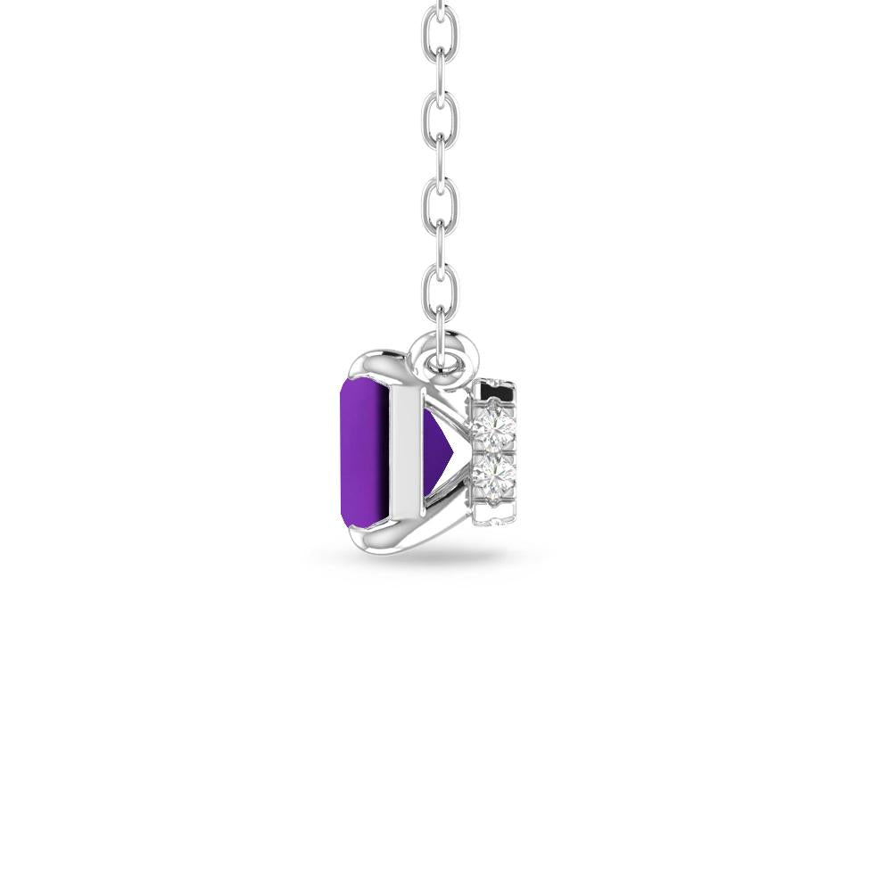 White Gold - Amethyst