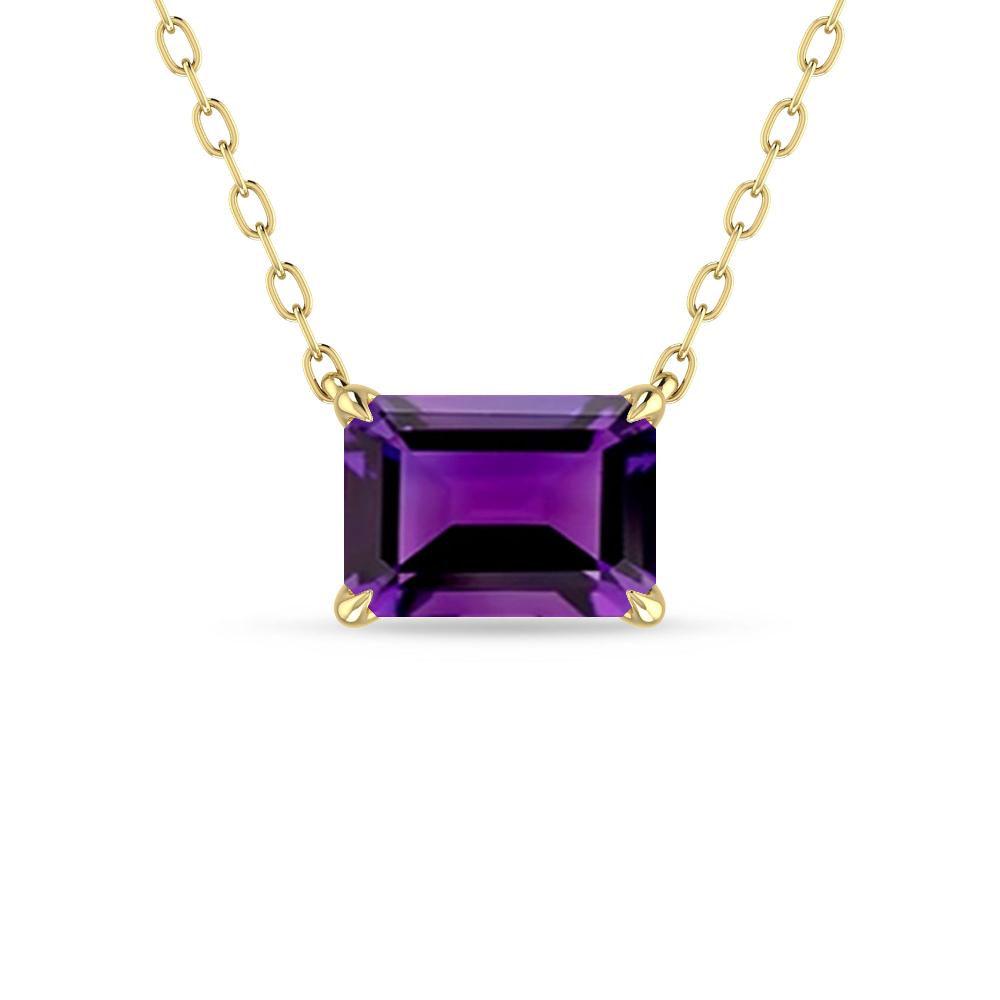 Yellow Gold - Amethyst