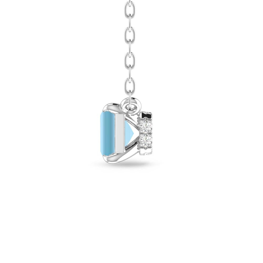 White Gold - Aquamarine