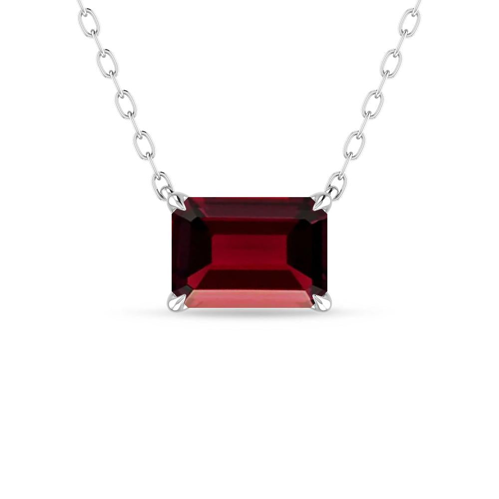 White Gold - Garnet