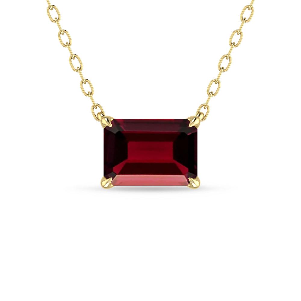 Yellow Gold - Garnet