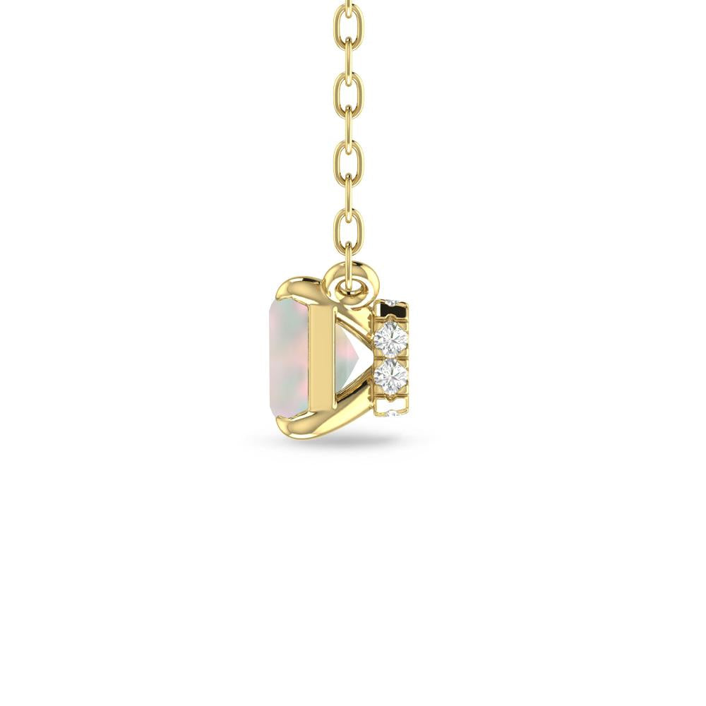 Yellow Gold - Opal