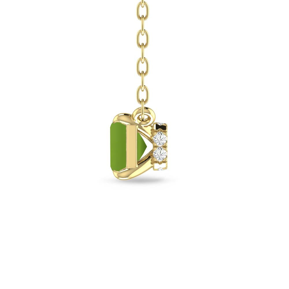 Yellow Gold - Peridot