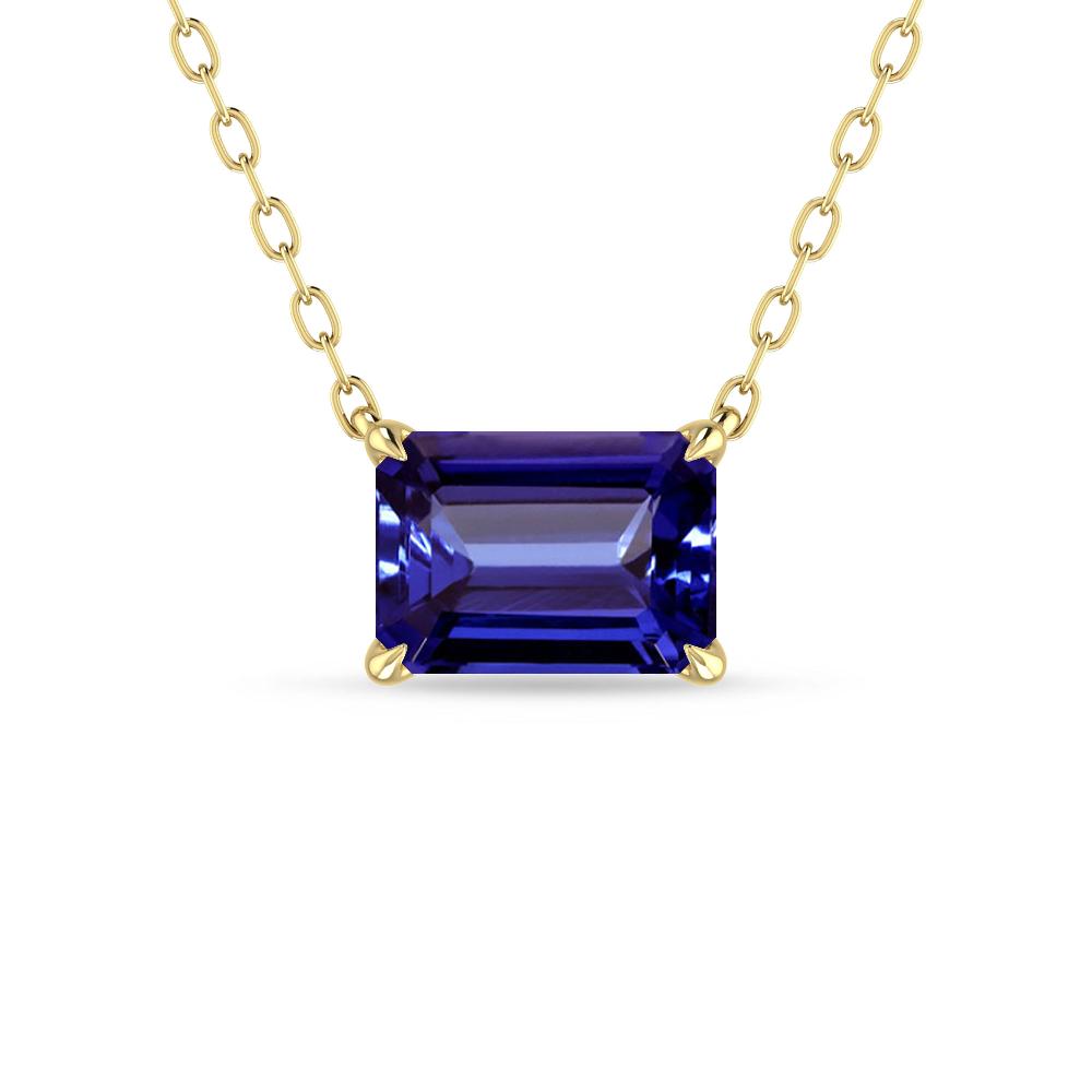 Yellow Gold - Tanzanite