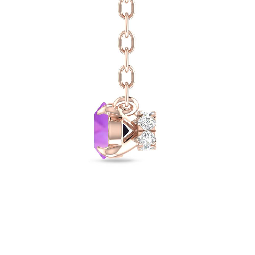 Rose Gold - Amethyst