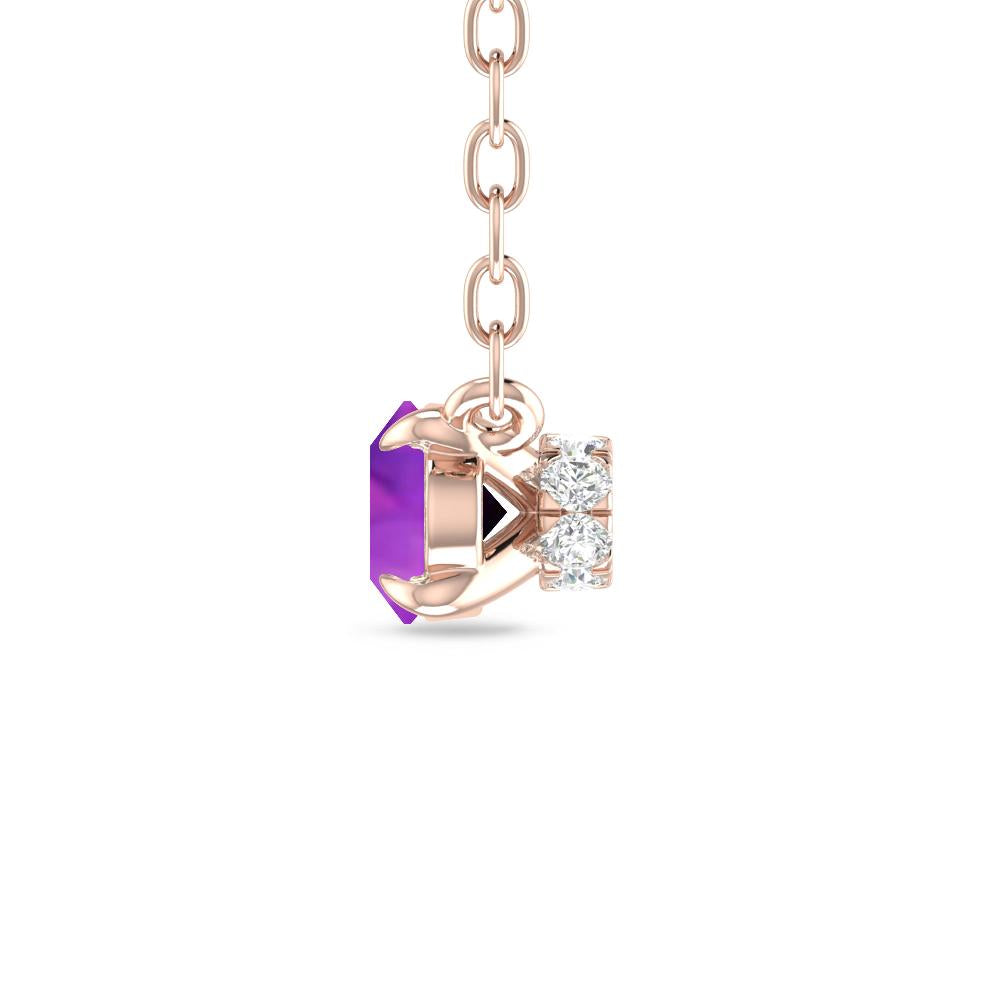 Rose Gold - Amethyst