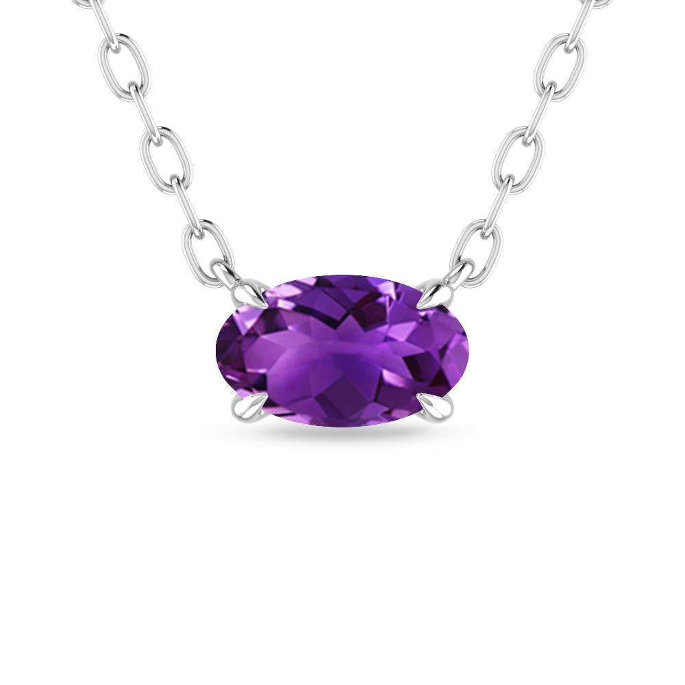 White Gold - Amethyst