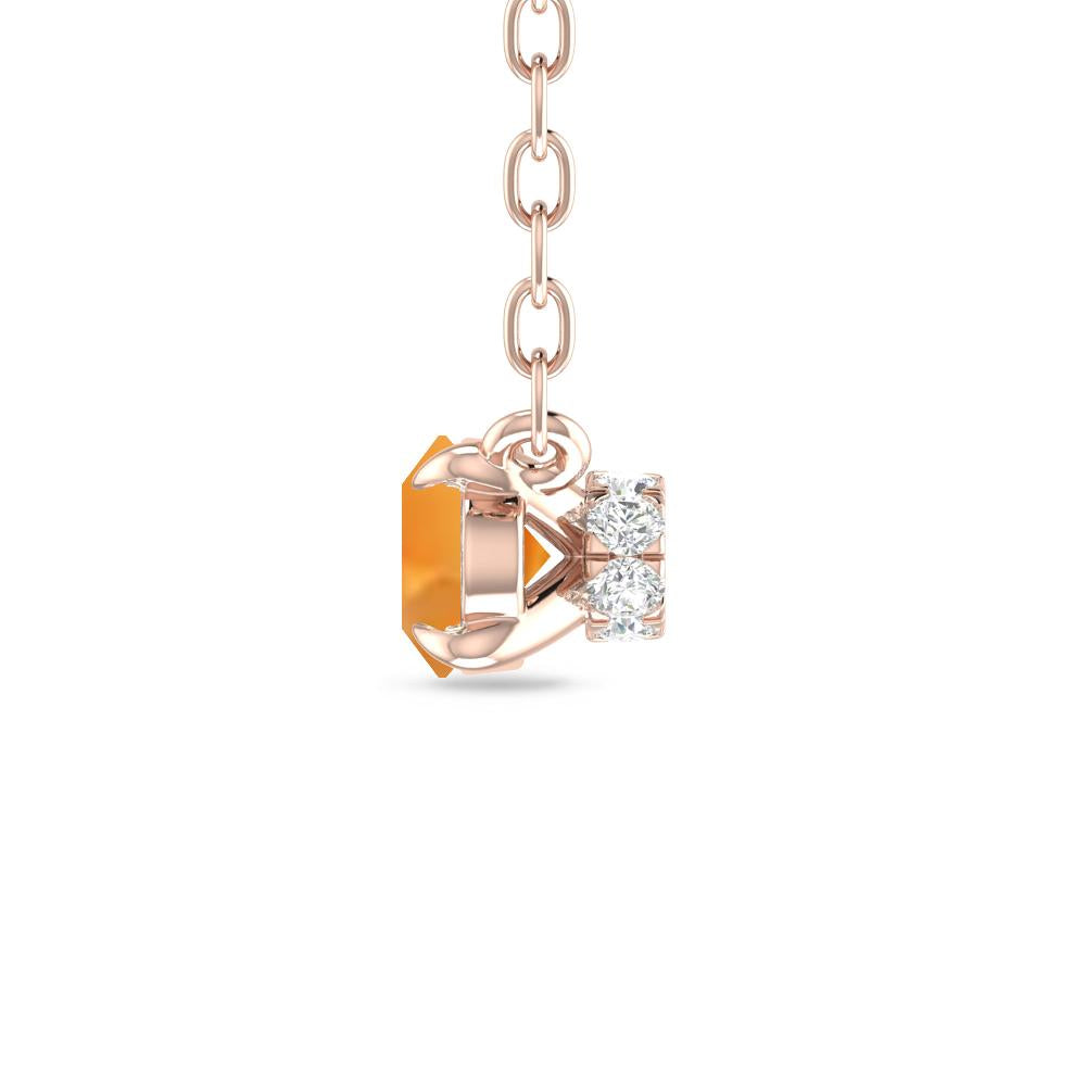 Rose Gold - Citrine