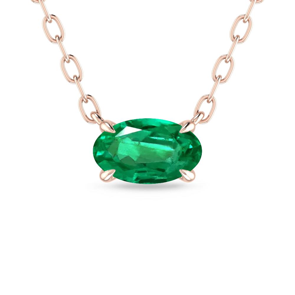 Rose Gold - Emerald