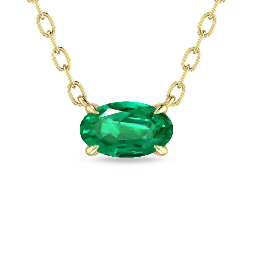 Yellow Gold - Emerald