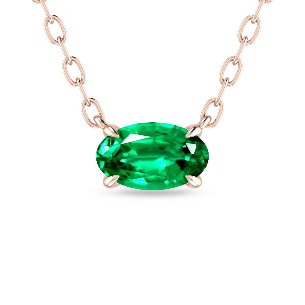 Rose Gold - Emerald