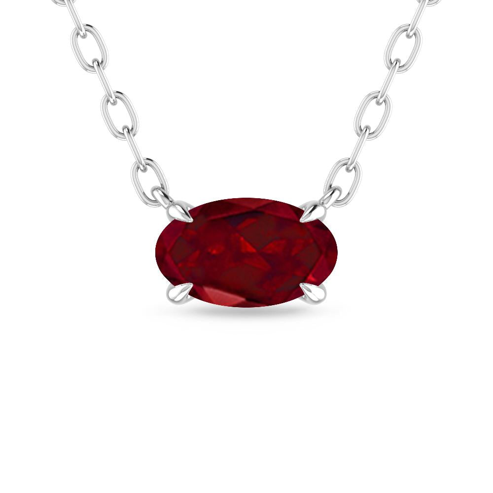 White Gold - Garnet