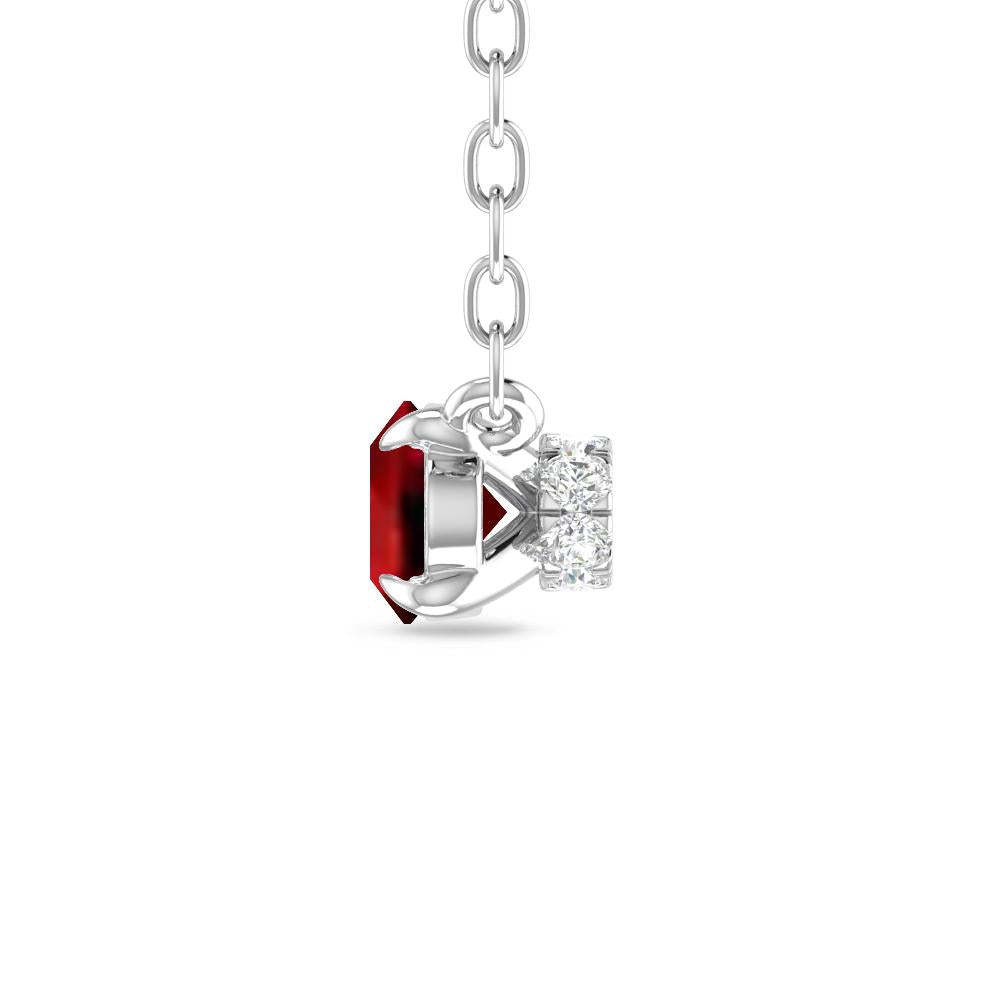 White Gold - Garnet