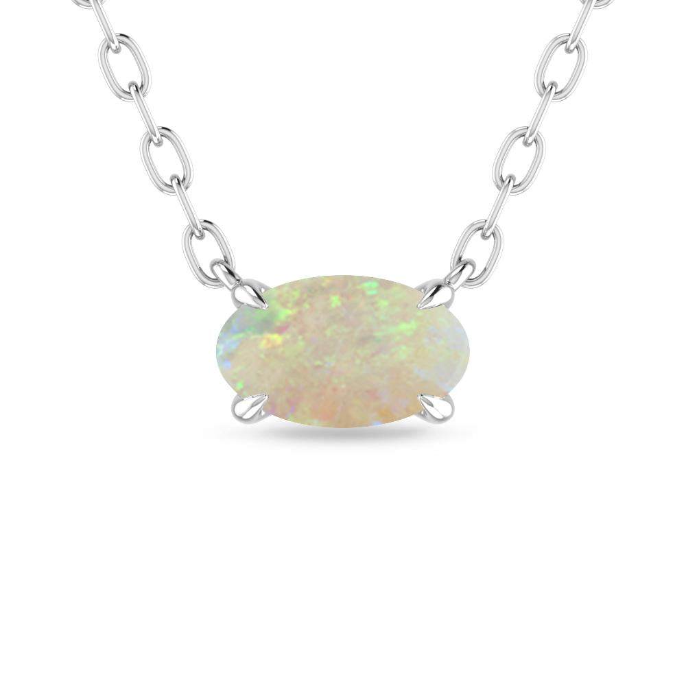 White Gold - Opal