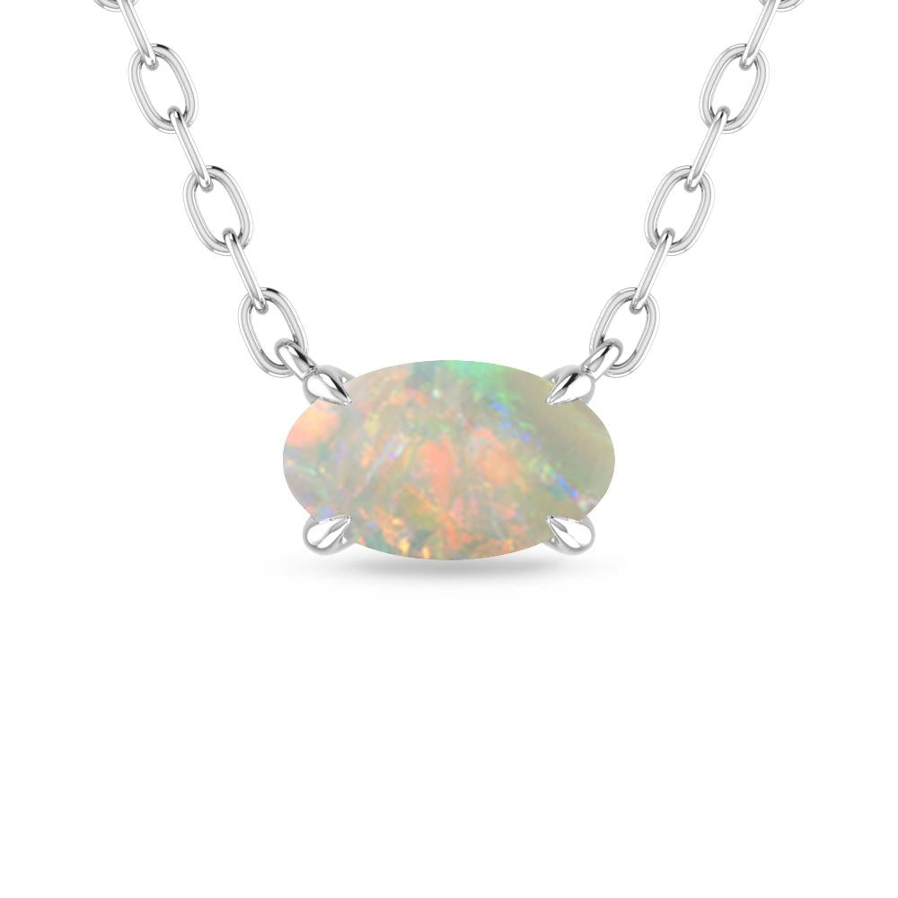 White Gold - Opal