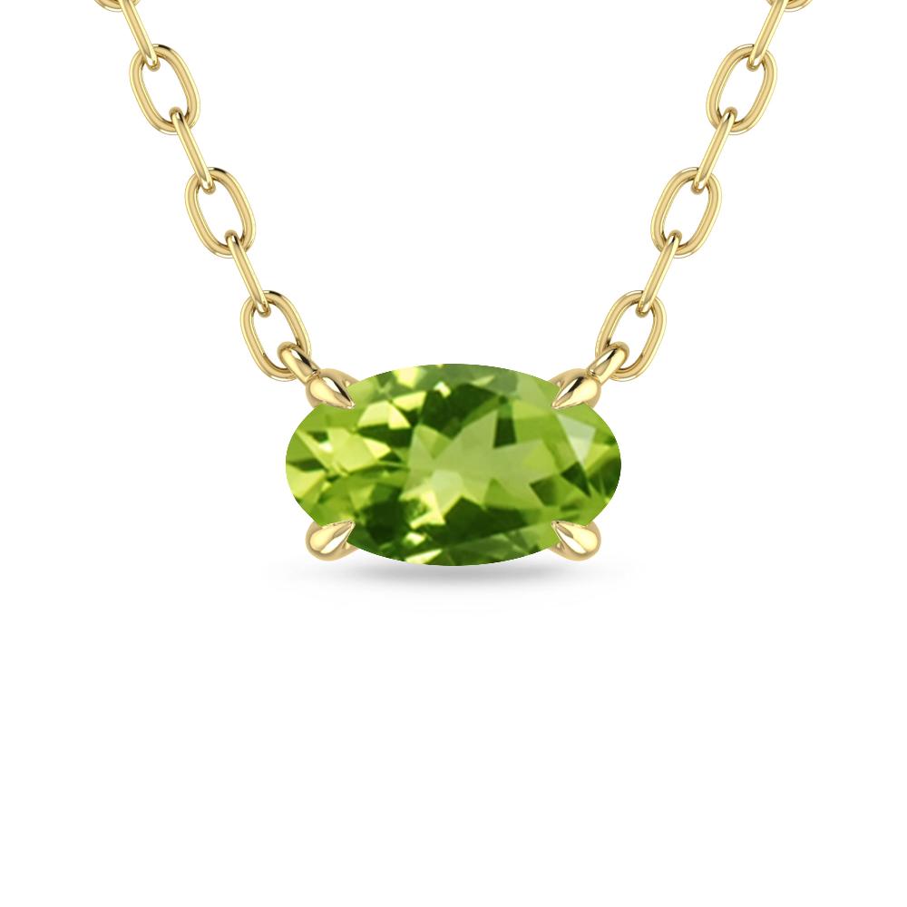 Yellow Gold - Peridot