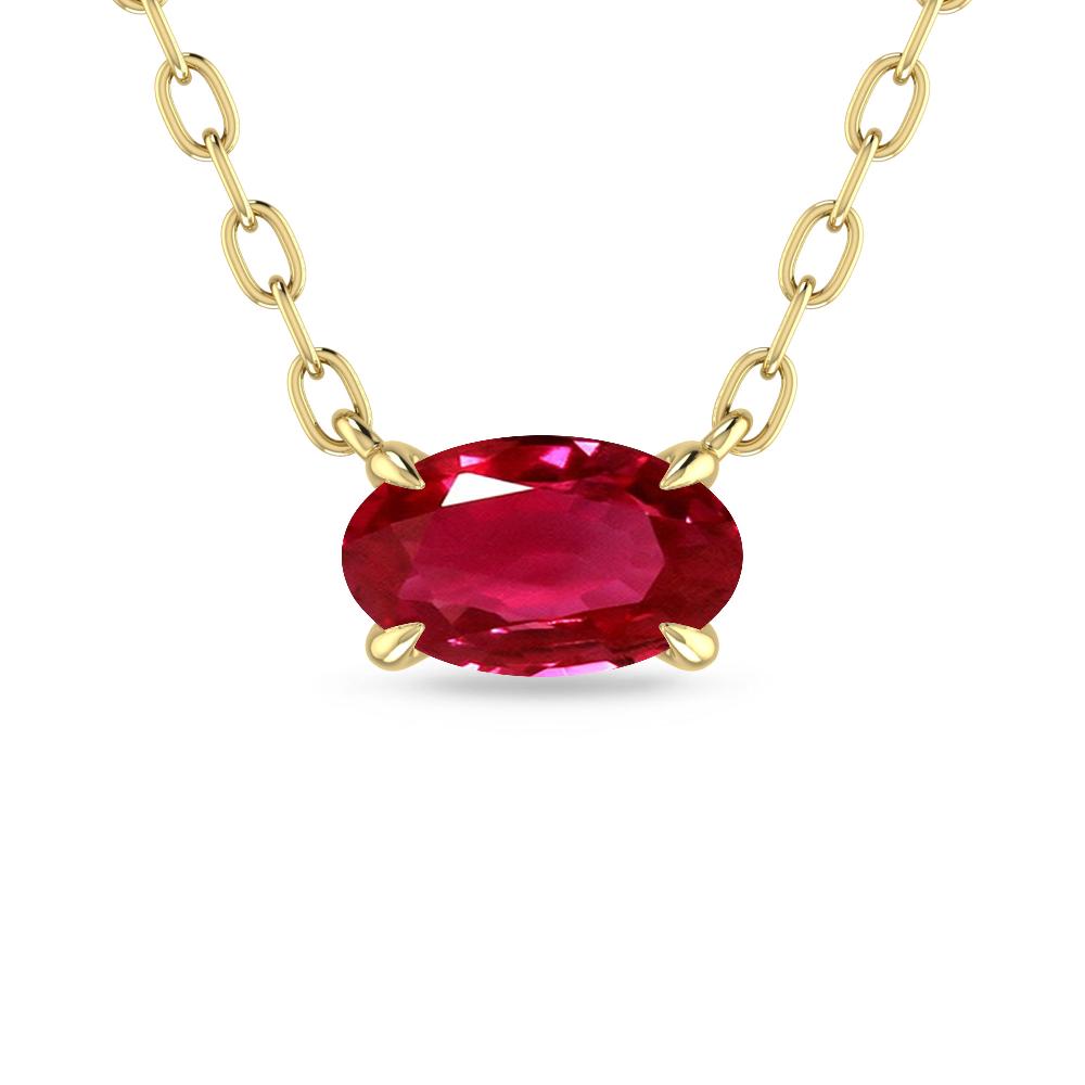 Yellow Gold - Ruby