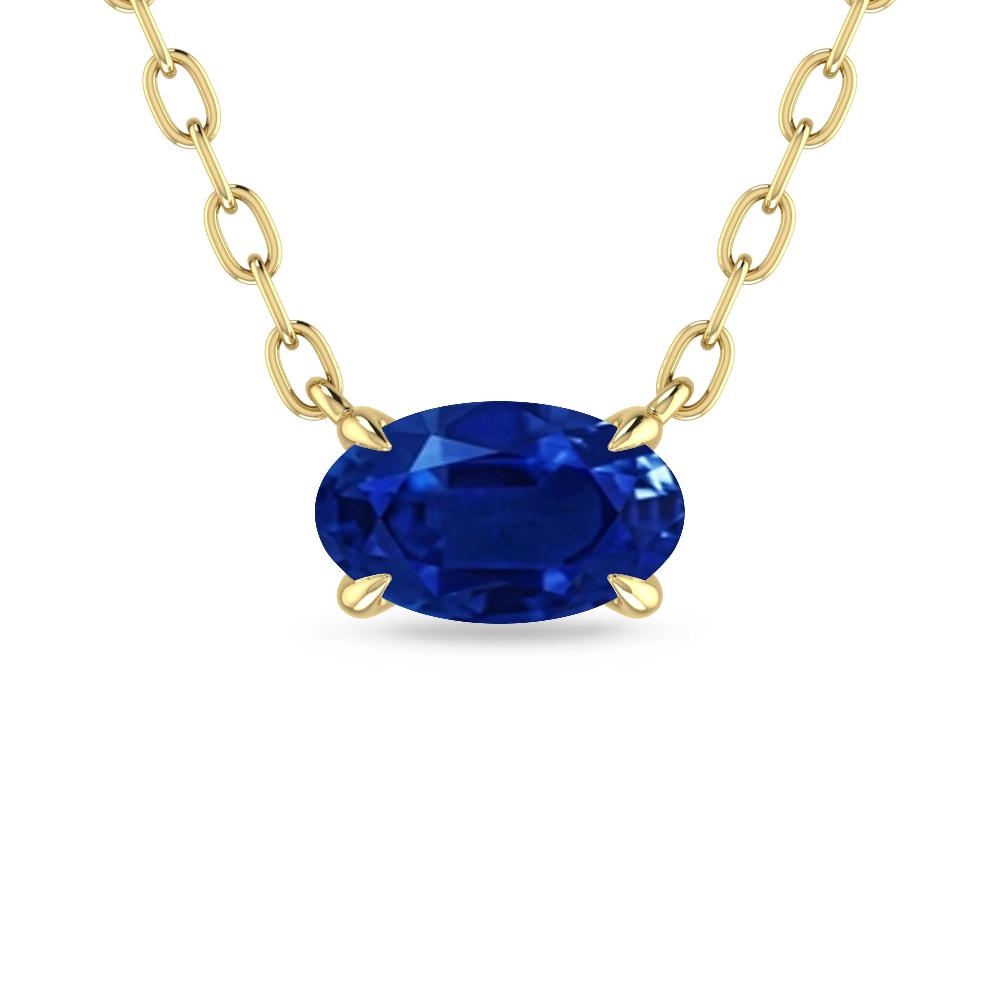 Yellow Gold - Sapphire