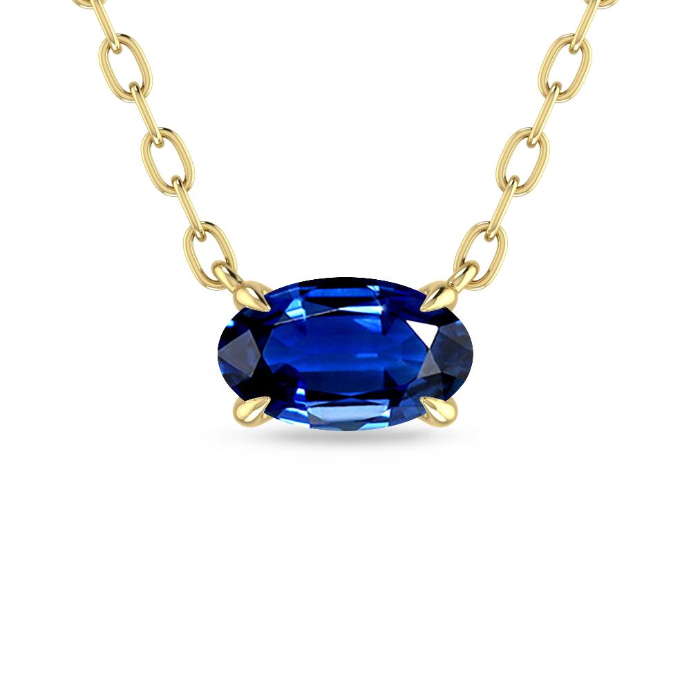 Yellow Gold - Sapphire