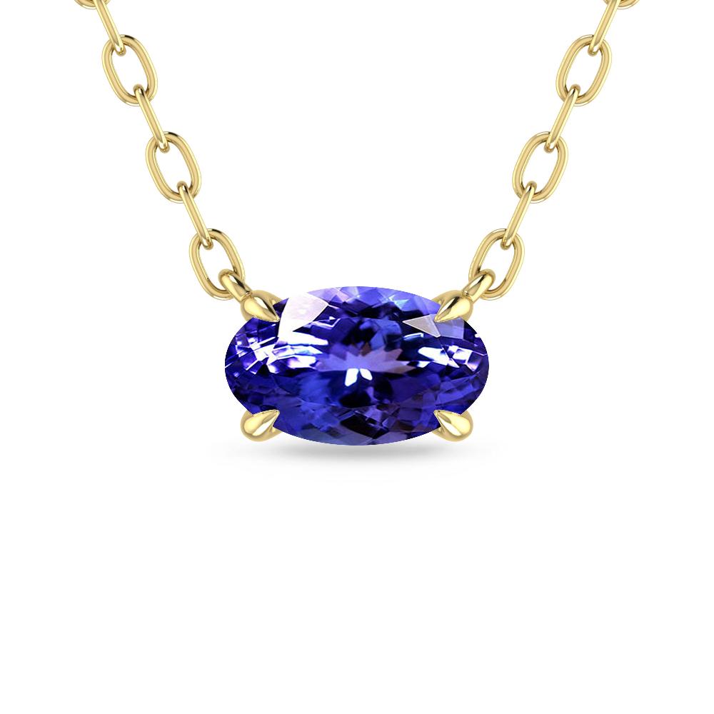 Yellow Gold - Tanzanite