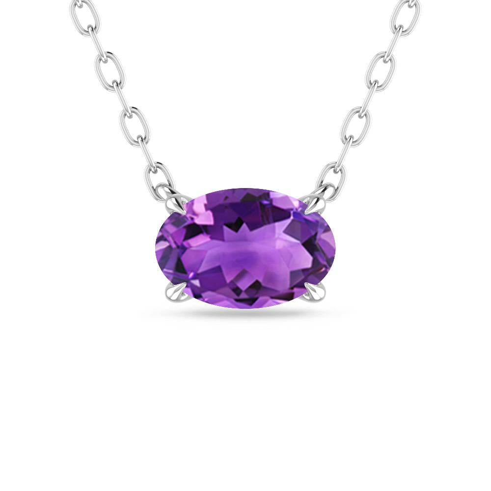 White Gold - Amethyst