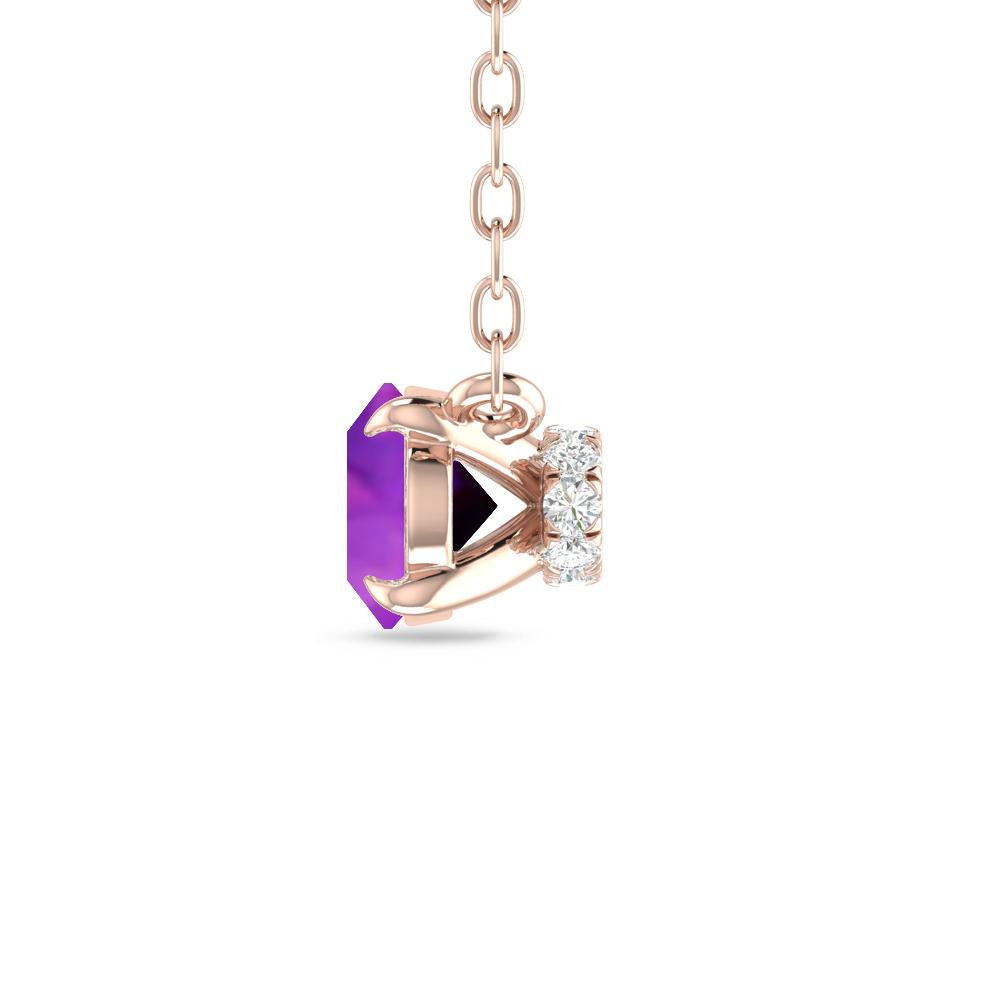 Rose Gold - Amethyst