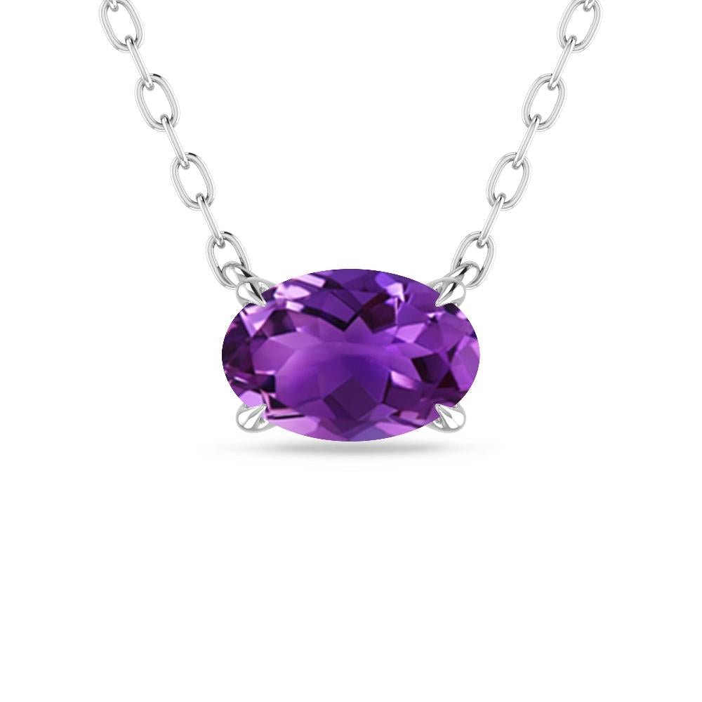 White Gold - Amethyst