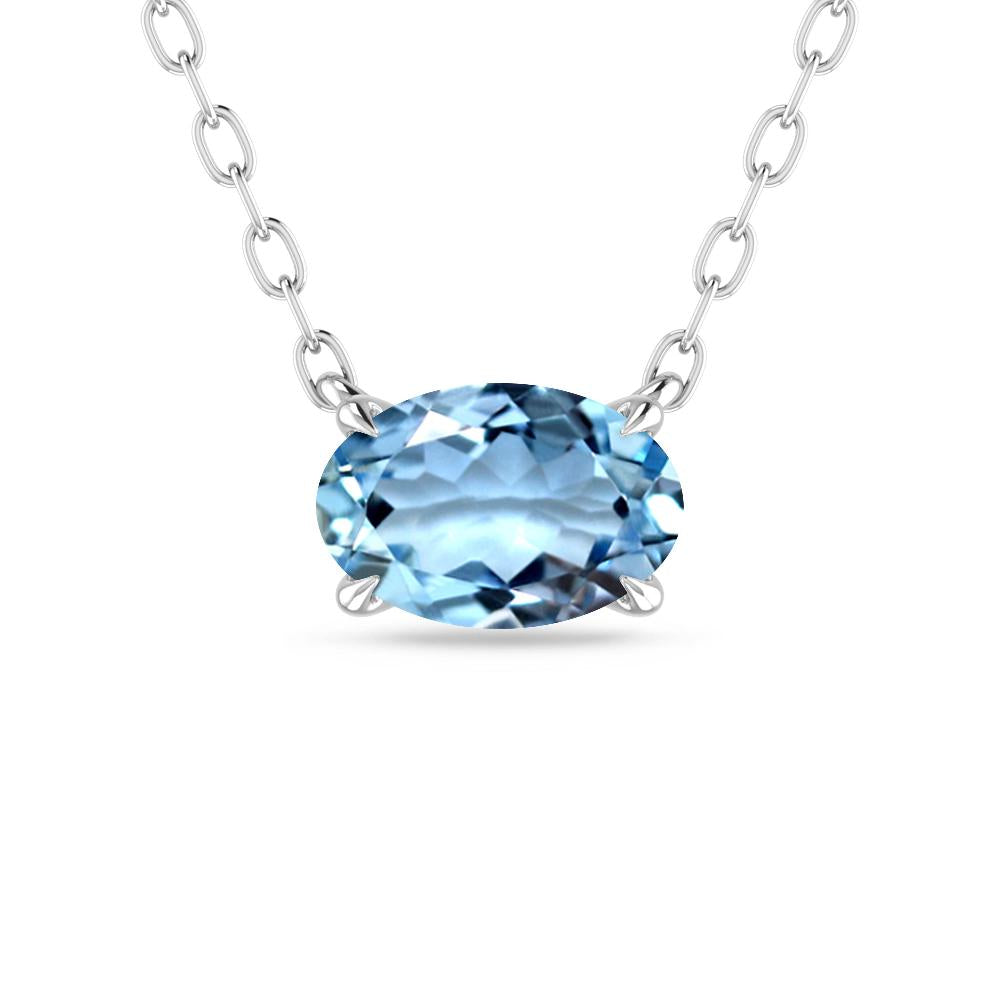 White Gold - Aquamarine